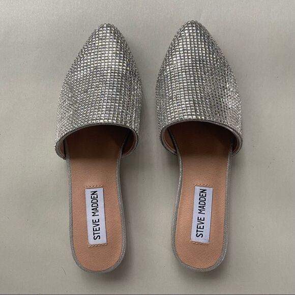 STEVE MADDEN Traced Rhinestones 5.5 M - Picture 2 of 11